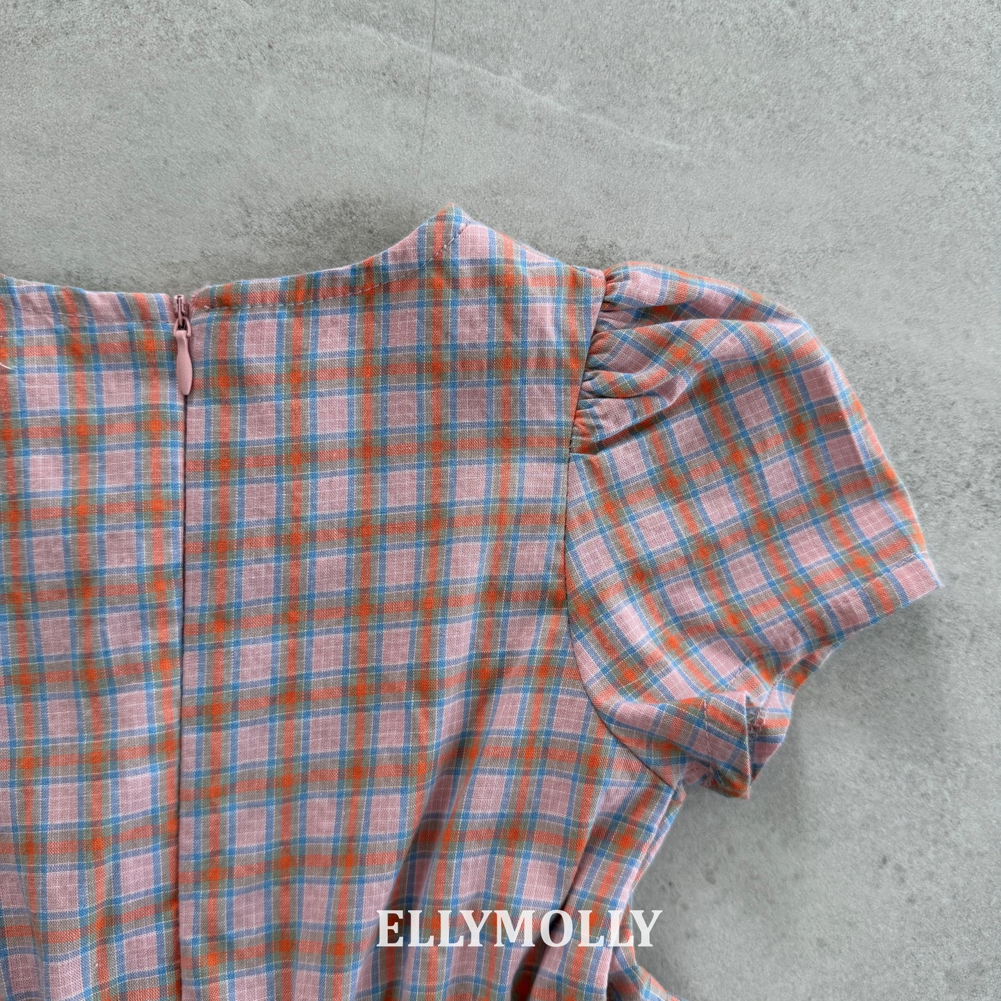【PREORDER 4日間限定】41.Mellow Check Dress