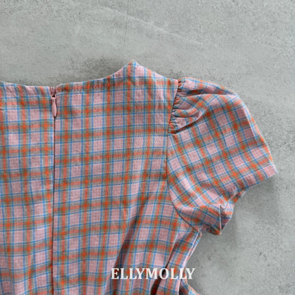 【PREORDER 4日間限定】41.Mellow Check Dress