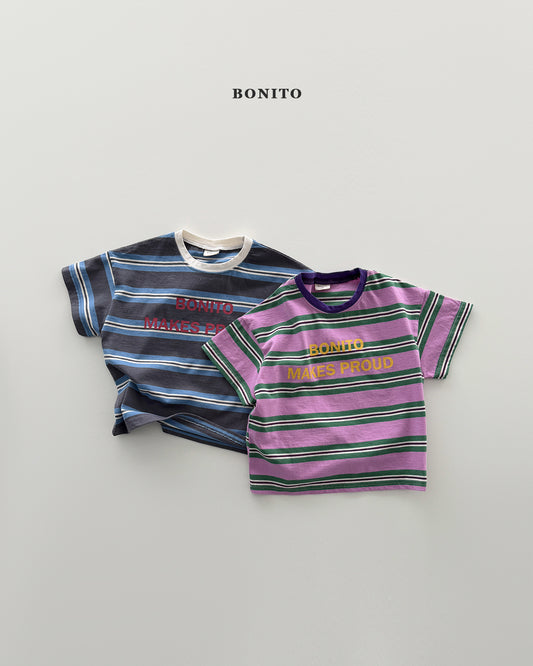 【PREORDER 4日間限定】19.Proud Stripe T-shirt