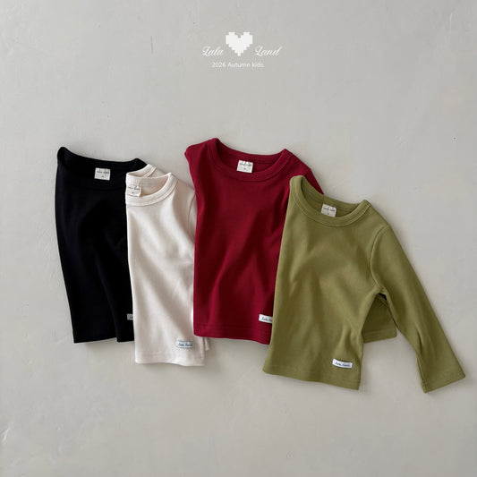 【PRE-ODER〆8.9(sun)】22.Bella Ribbed Tee | lalaland