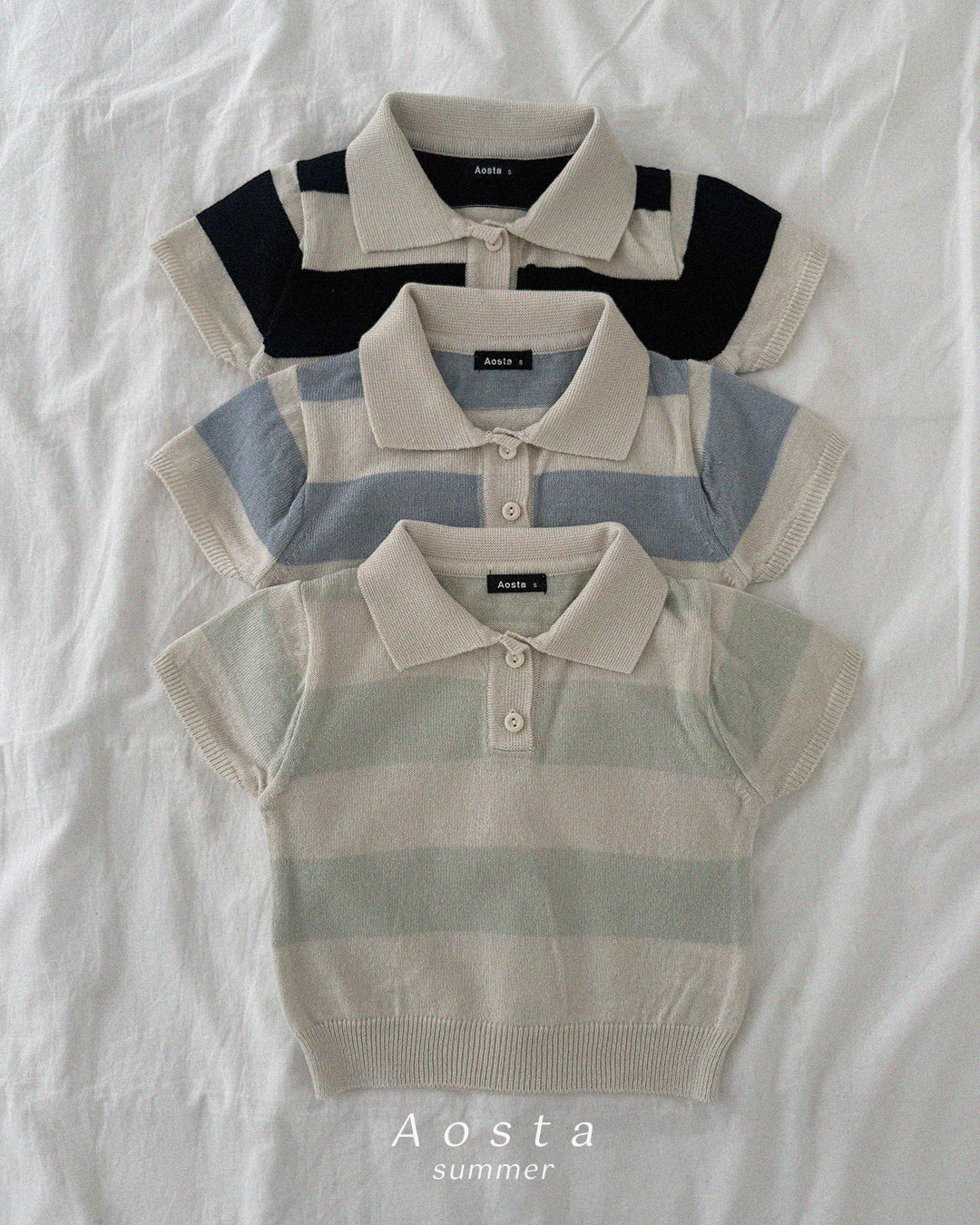 【PREORDER受付終了、ご希望はお問い合わせください。】22.Knit Collar T