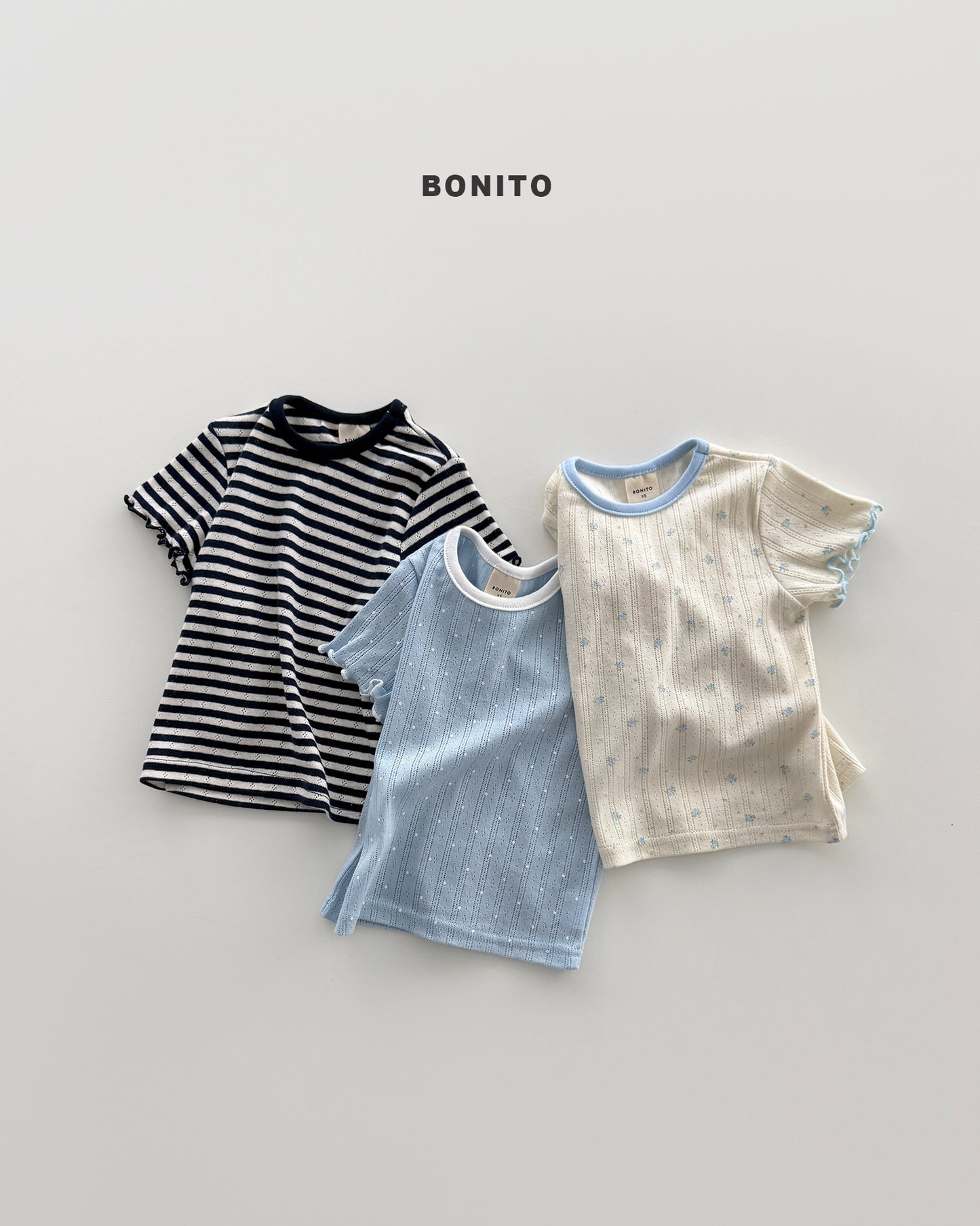 【PREORDER 4日間限定】47.bloom eyelet tee