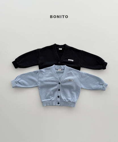 20.Cotton V-Neck Cardigan