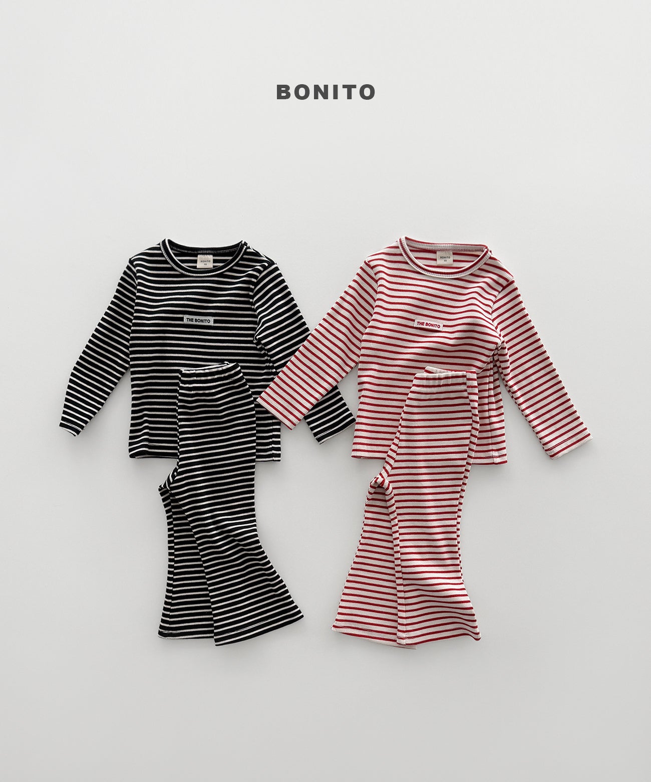 49.Heavyweight Stripe Slim Set