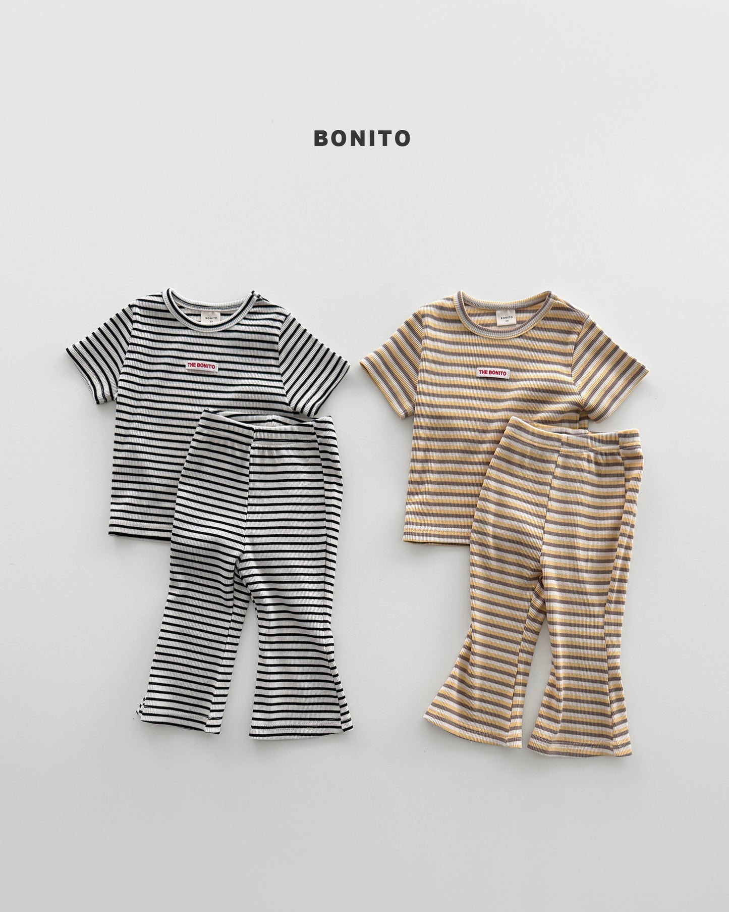 【PREORDER 4日間限定】51.slim stripe set