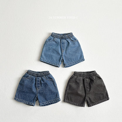 【PREORDER受付終了、ご希望はお問い合わせください。】10.Basic Denim Shorts