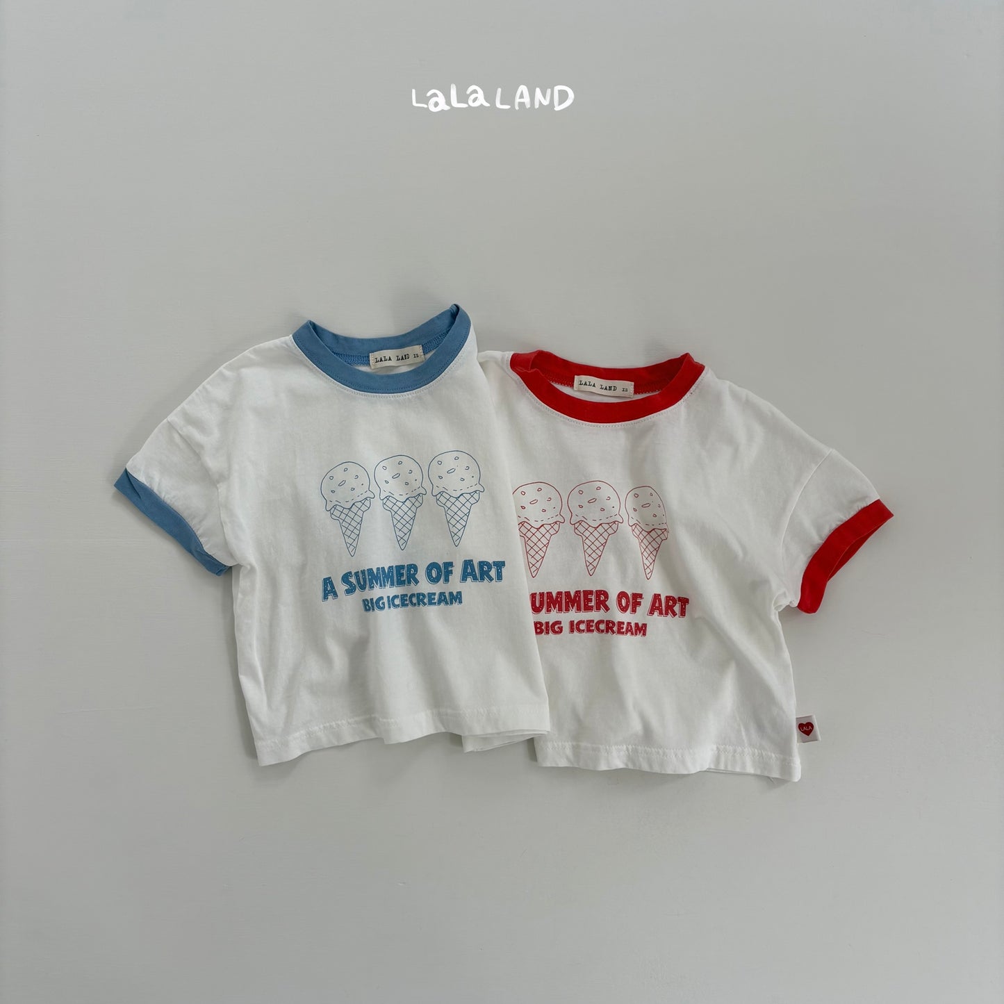 【PREORDER受付終了、ご希望はお問い合わせください。】65.Ice Cream Short Sleeve T-shirt