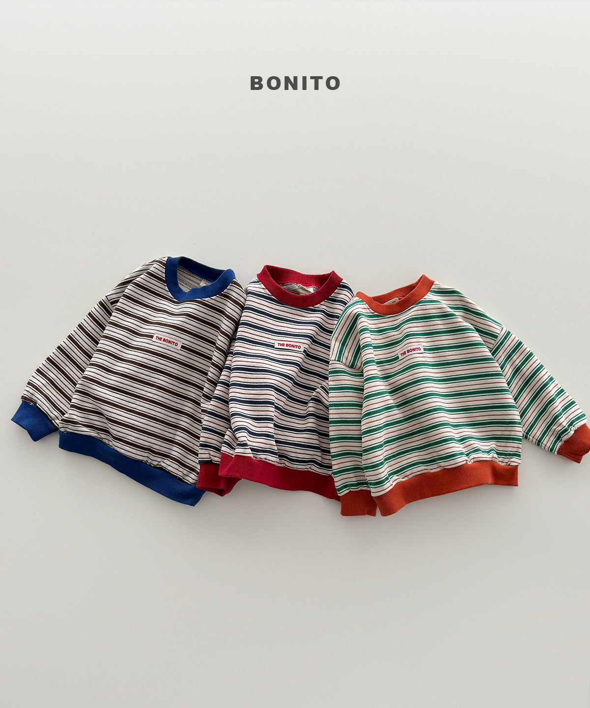 42.Feeling Stripe Sweatshirt