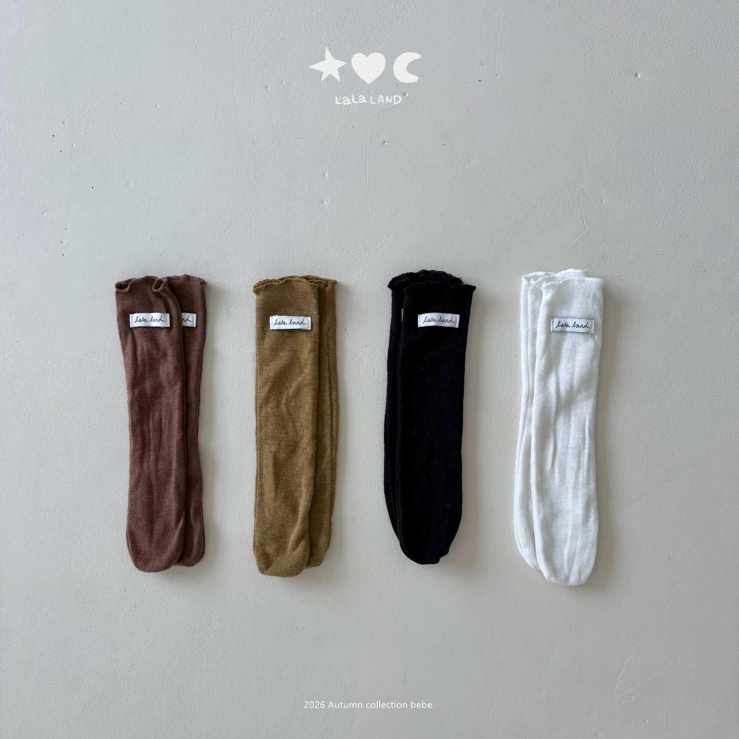 【PRE-ODER〆8.9(sun)】05.Spandex Socks | lalaland