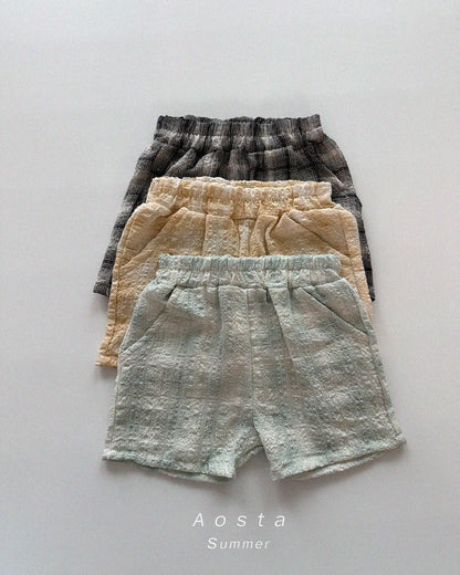 【PREORDER受付終了、ご希望はお問い合わせください。】59.Check Shorts
