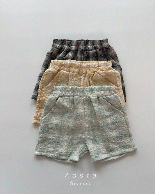 【PREORDER受付終了、ご希望はお問い合わせください。】59.Check Shorts