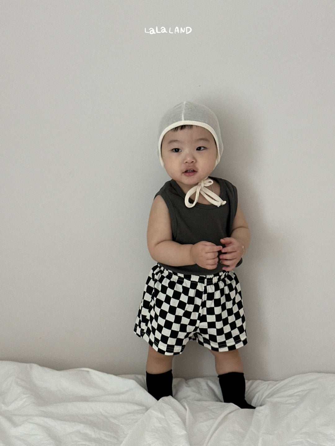 【PREORDER受付終了、ご希望はお問い合わせください。】37.Baby Checkerboard Shorts