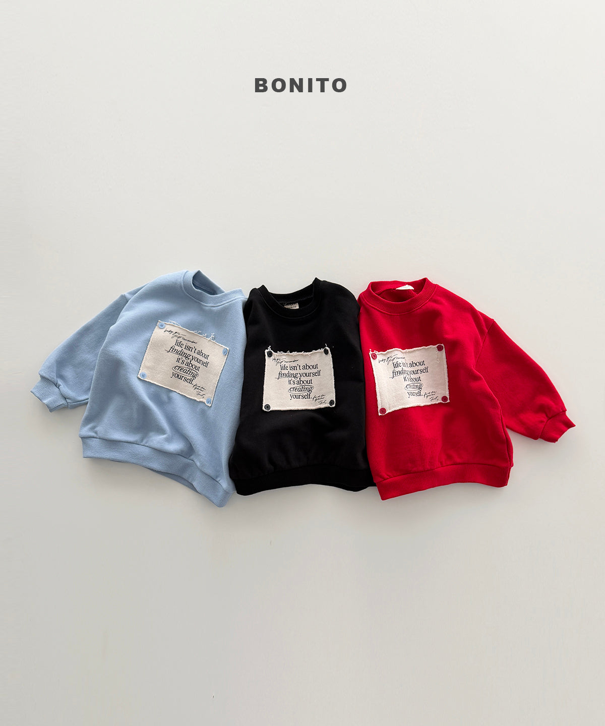 33.Remember Button Sweatshirt