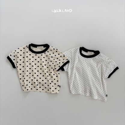【PREORDER受付終了、ご希望はお問い合わせください。】70.Heart T-shirt