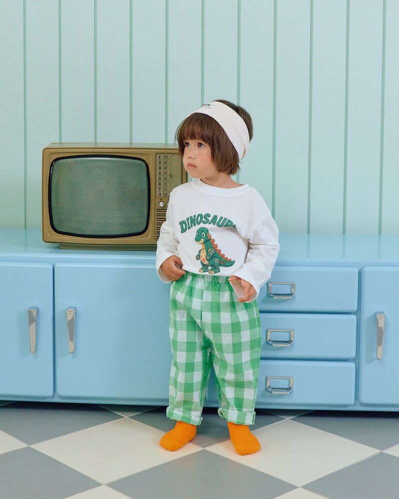 【PRE-ODER〆8.9(sun)】16.(Special Edition) Robot Dinosaur Top & Bottom Set | oottbebe