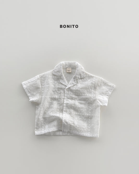 【PREORDER 4日間限定】41.see-through lace shirt