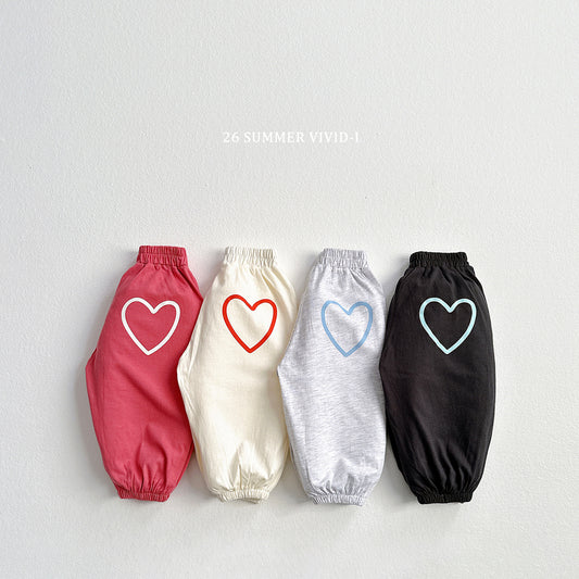 【PREORDER受付終了、ご希望はお問い合わせください。】33.Back Heart Jogger Pants