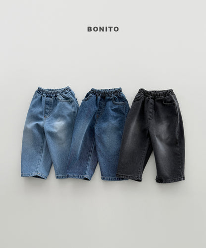 05.Brushed Denim Pants