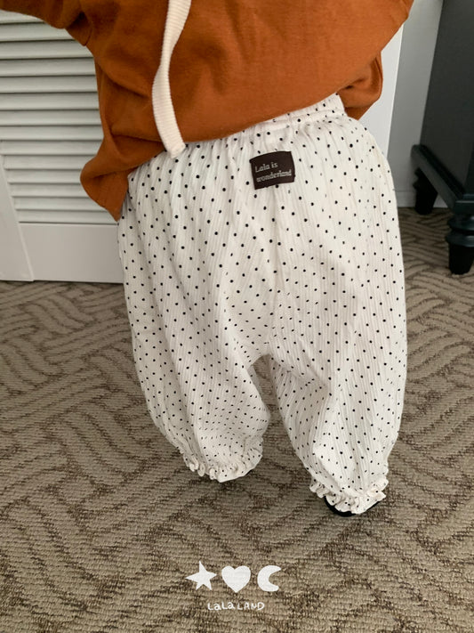【PRE-ODER〆8.9(sun)】37.Dot Sausage Pants | lalaland