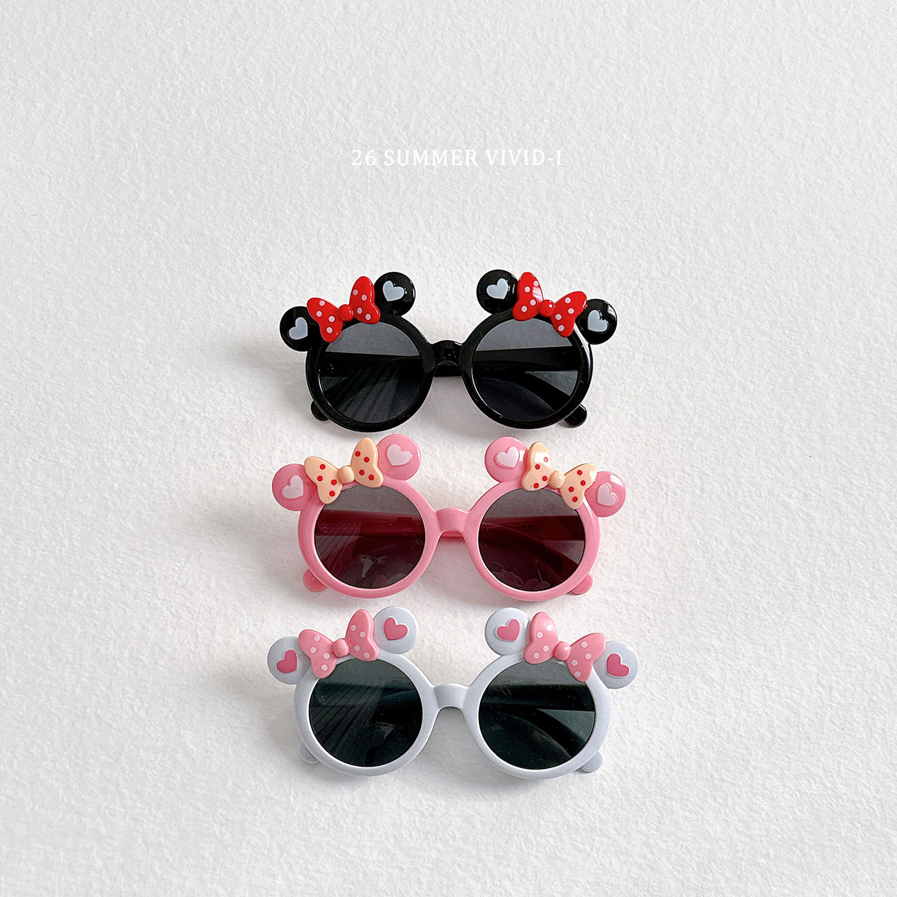 【PREORDER受付終了、ご希望はお問い合わせください。】113.Heart Ribbon Sunglasses