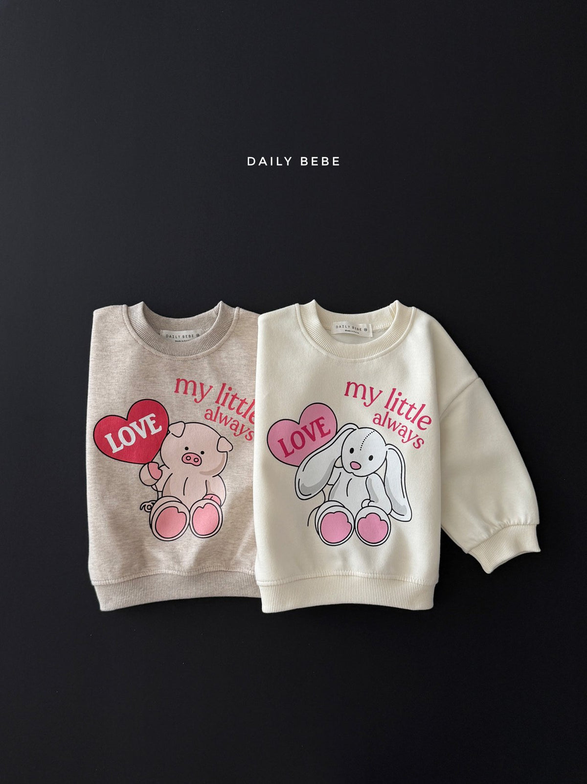 【秋のPRE-ODER 5%OFF】23.My Little Sweatshirt