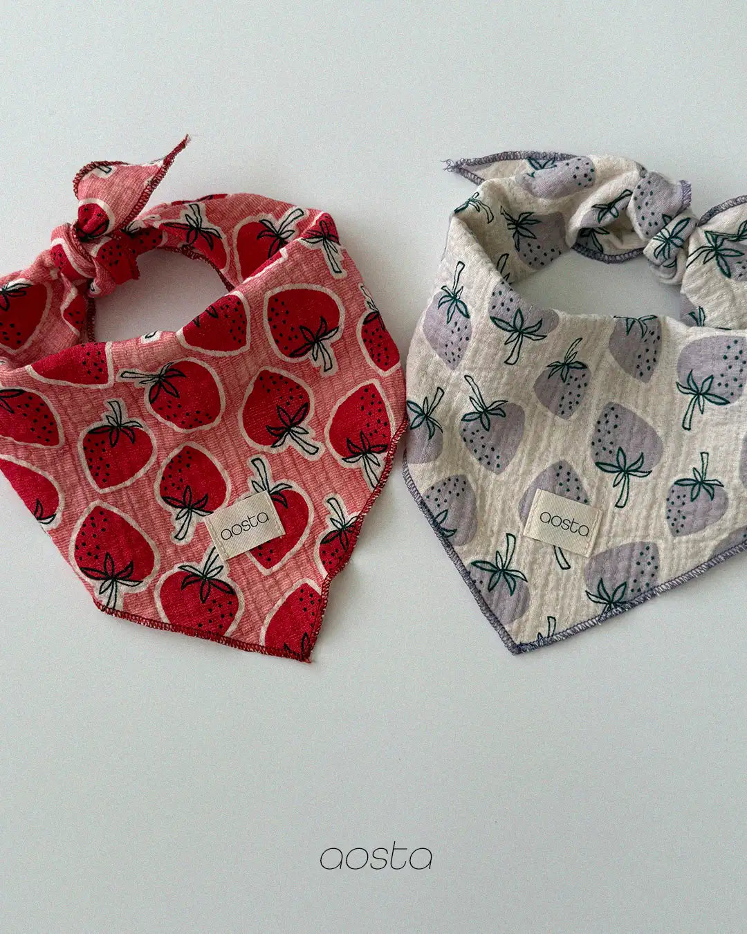 【秋のPRE-ODER 5%OFF】15.Strawberry Scarf