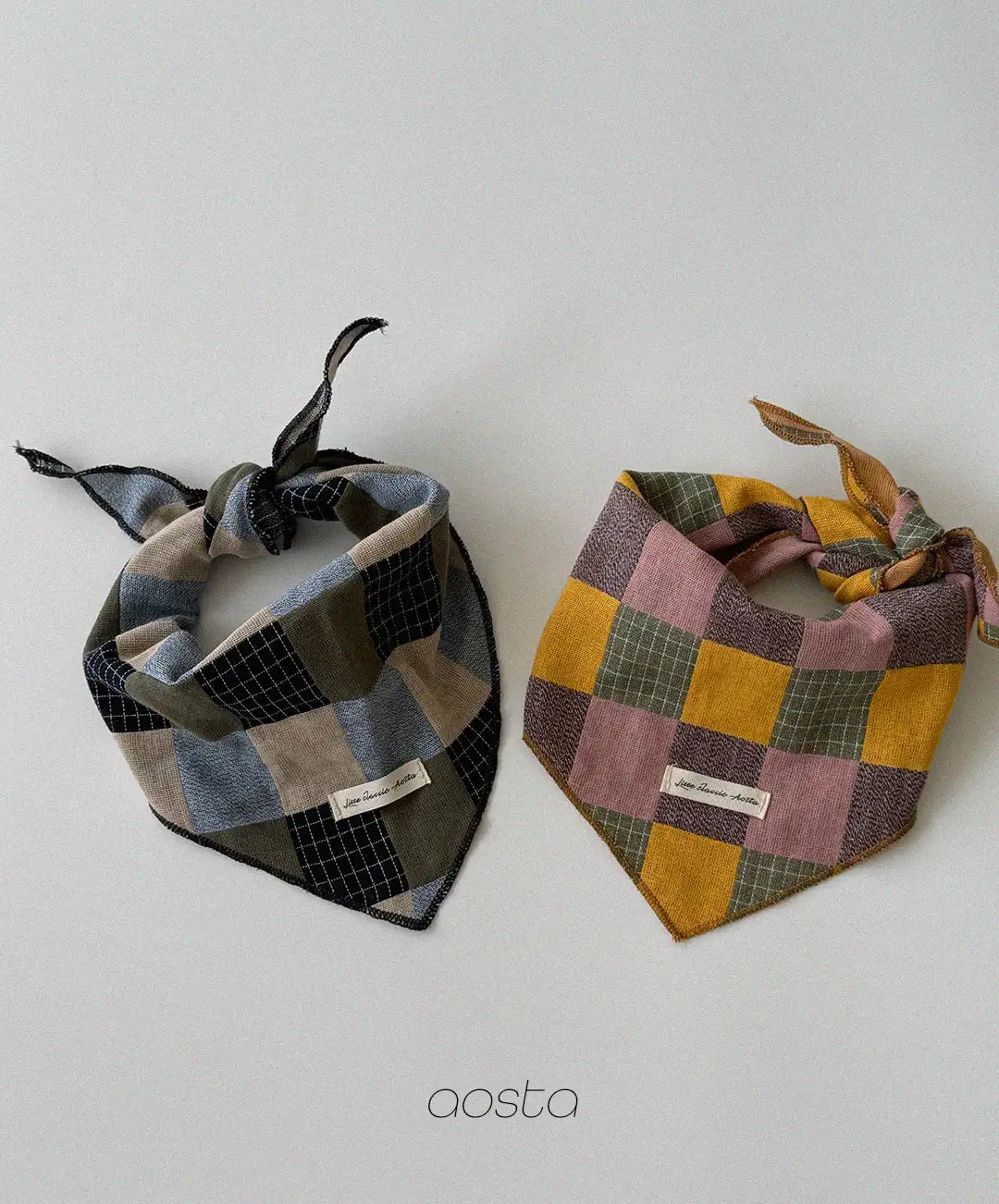 【秋のPRE-ODER 5%OFF】66.Patchwork Scarf