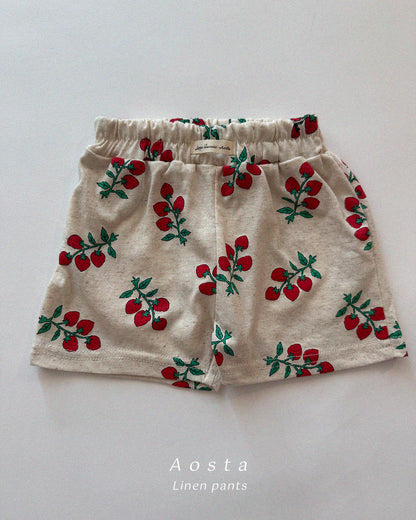 【PREORDER受付終了、ご希望はお問い合わせください。】39.Linen Shorts