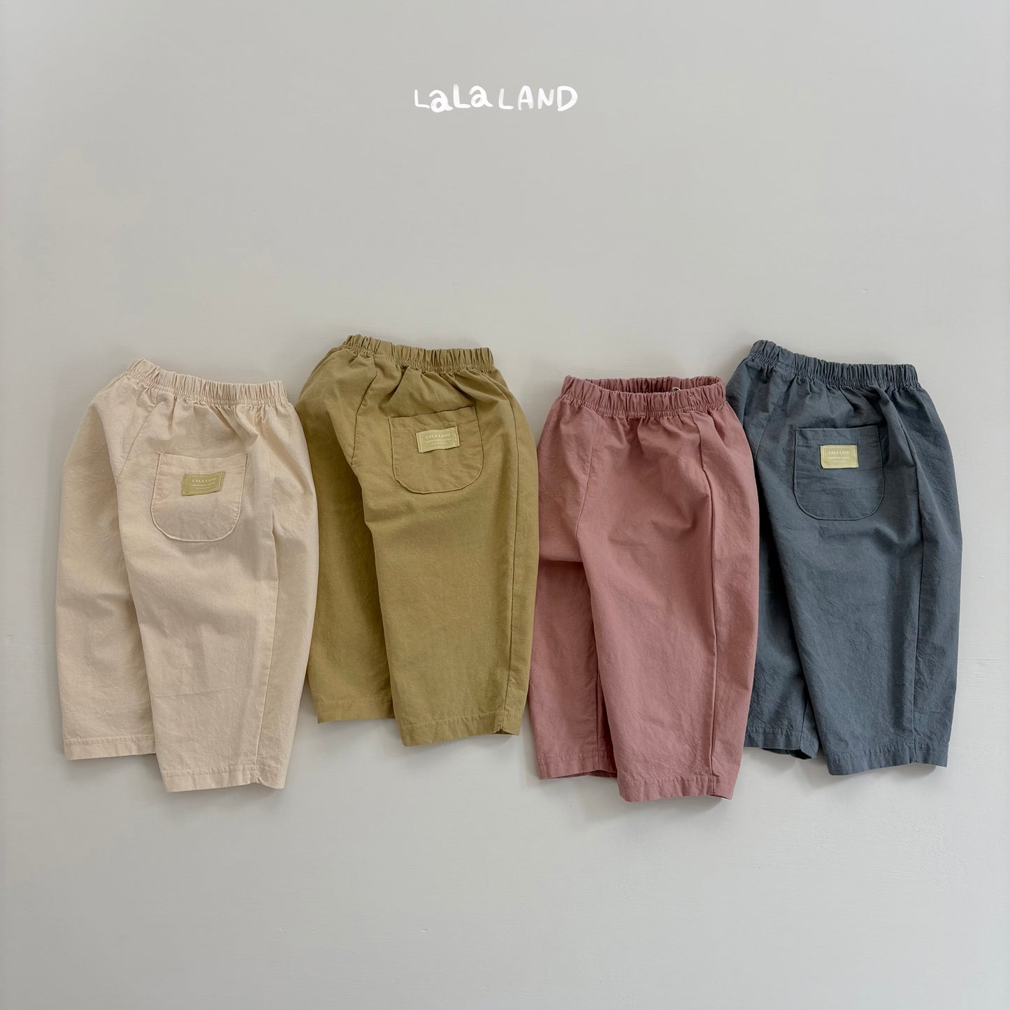 【PREORDER受付終了、ご希望はお問い合わせください。】77.Cotton Daily Pants