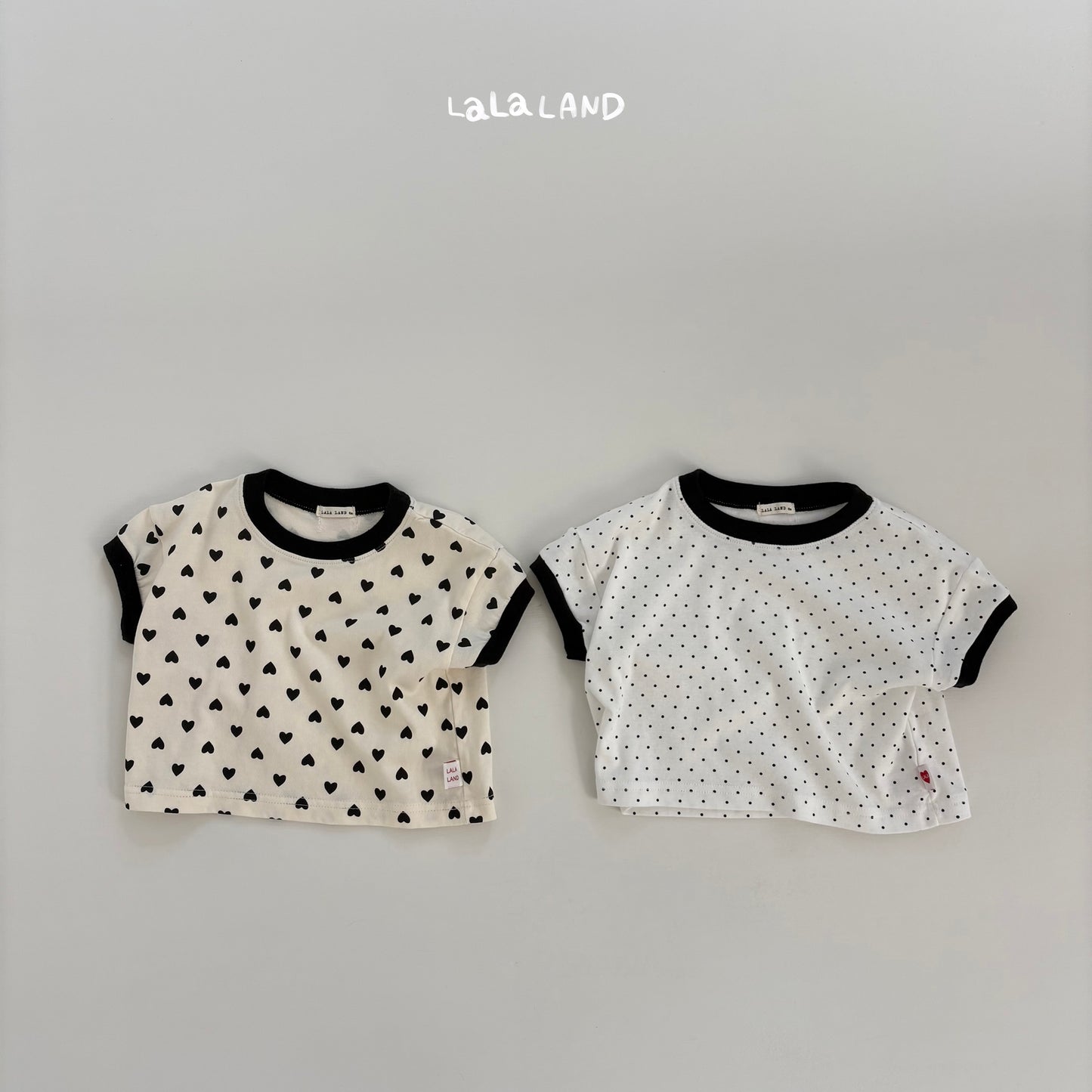 【PREORDER受付終了、ご希望はお問い合わせください。】31.Baby Heart Dot T-shirt
