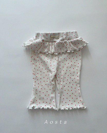 【PREORDER受付終了、ご希望はお問い合わせください。】65.Kiki Frill Pants