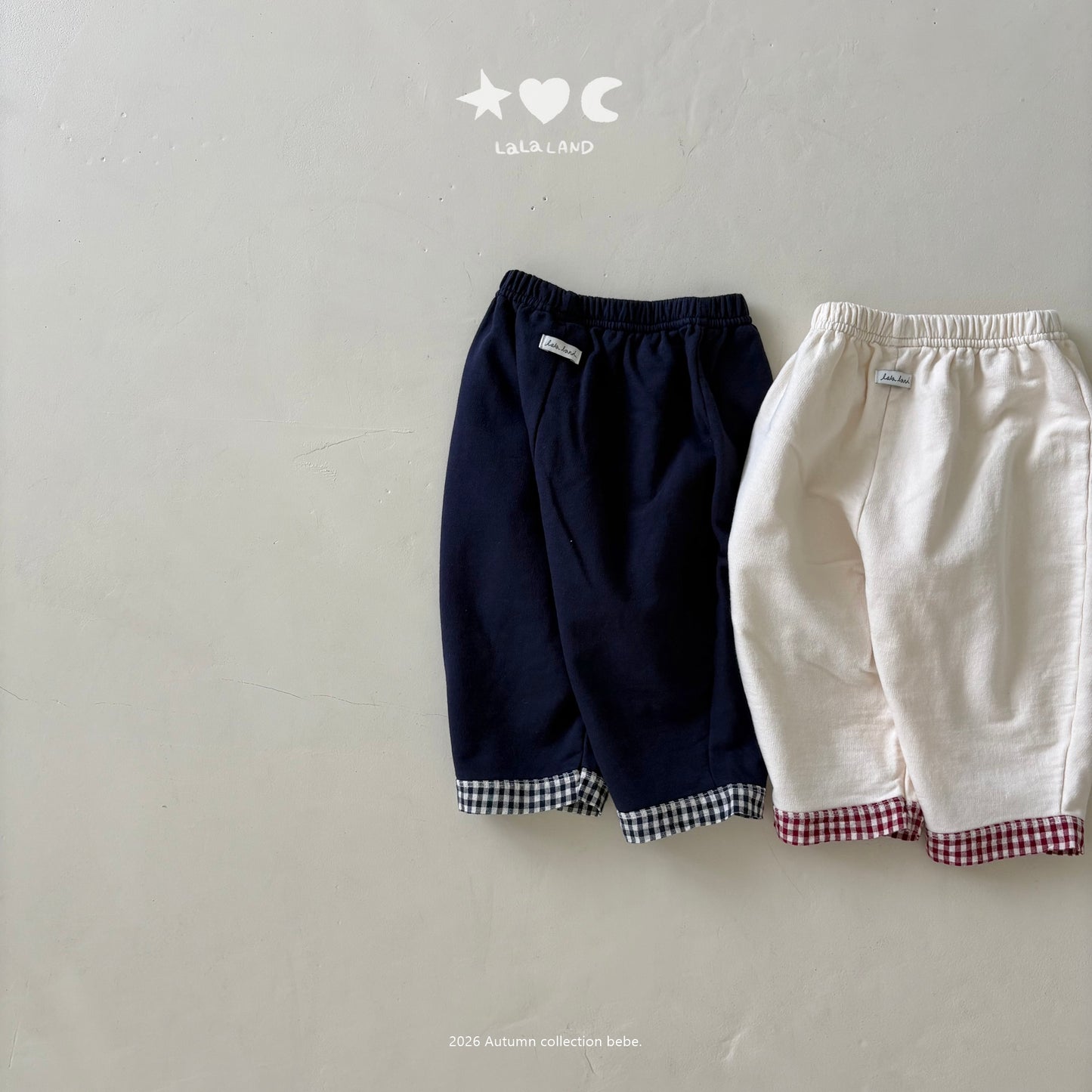 【PRE-ODER〆8.9(sun)】17.Check Flare Pants | lalaland