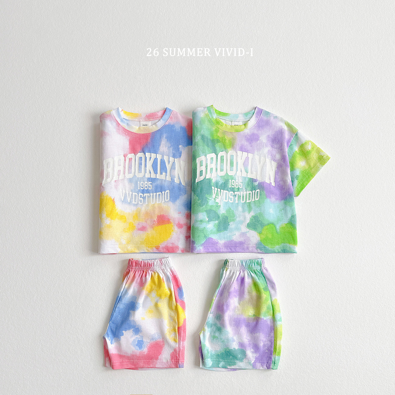 【PREORDER受付終了、ご希望はお問い合わせください。】107.TieDye Print Set
