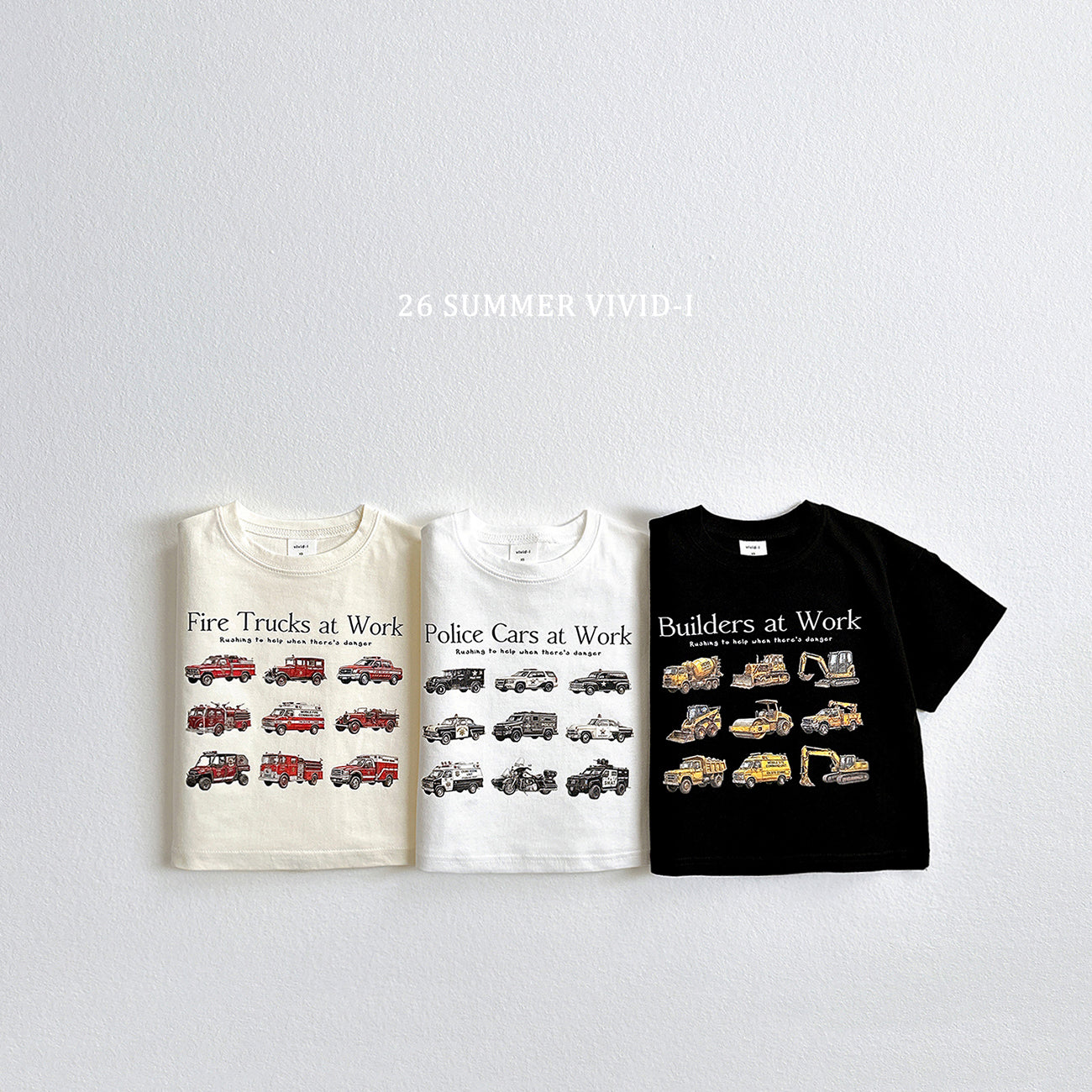 【PREORDER受付終了、ご希望はお問い合わせください。】46.Mini Collar ShortSleeve Tee