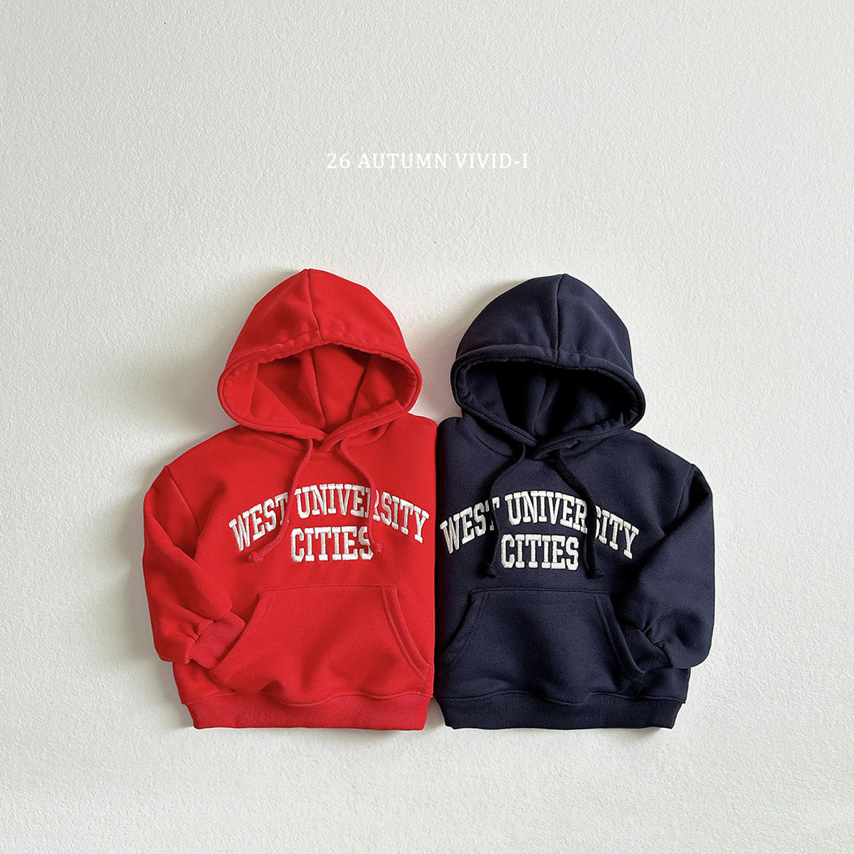 【秋のPRE-ODER 5%OFF】66.West Hooded Sweatshirt