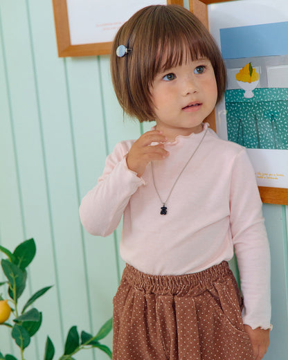 【秋のPRE-ODER 5%OFF】40.Pastel Frill T-Shirt | oottbebe
