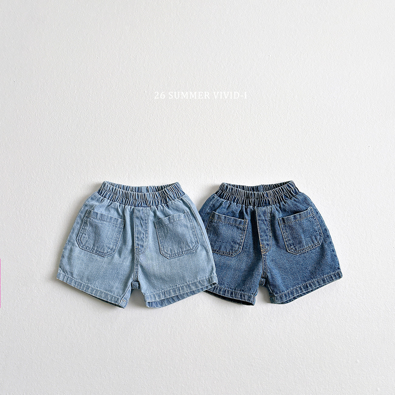 【PREORDER受付終了、ご希望はお問い合わせください。】11.Slub Pocket Denim Shorts