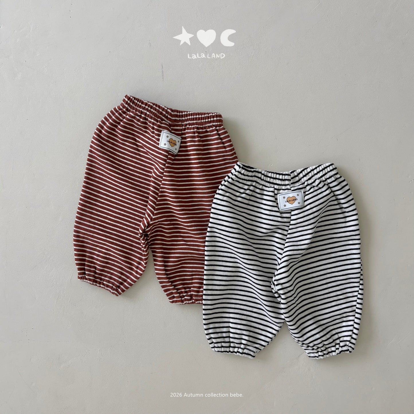 【PRE-ODER〆8.9(sun)】39.Stripe Terry Pants | lalaland