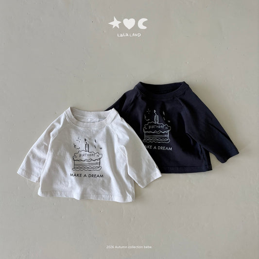 【PRE-ODER〆8.9(sun)】31.Happy Raglan Tee | lalaland