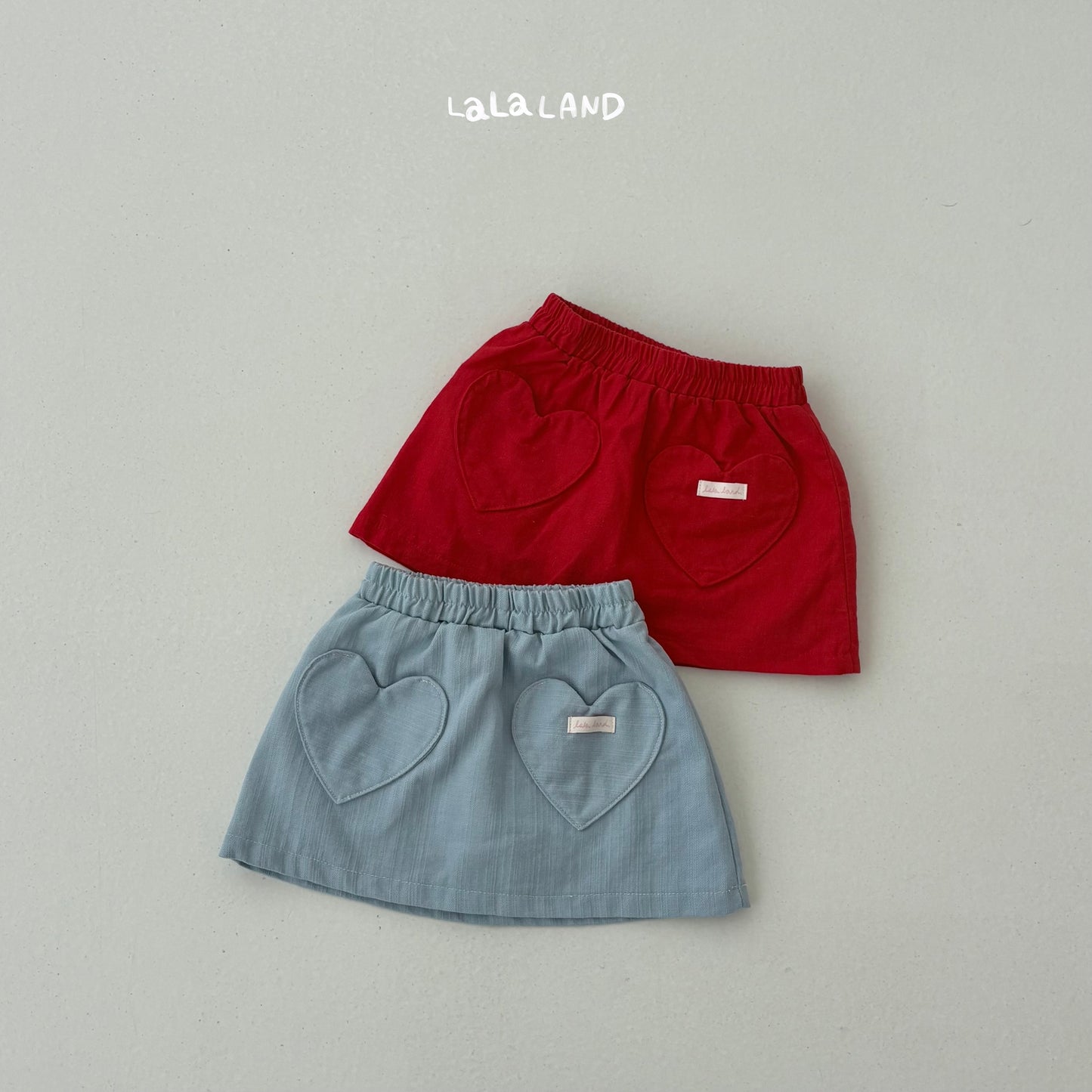 【PREORDER受付終了、ご希望はお問い合わせください。】74.Heart Mini Skirt