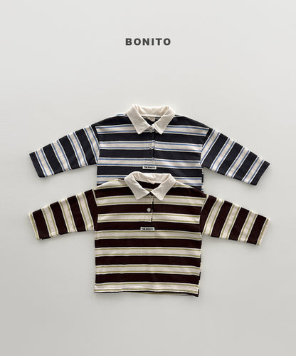 26.Striped Polo Shirt