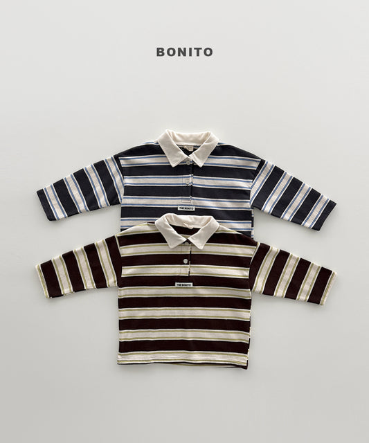 26.Striped Polo Shirt