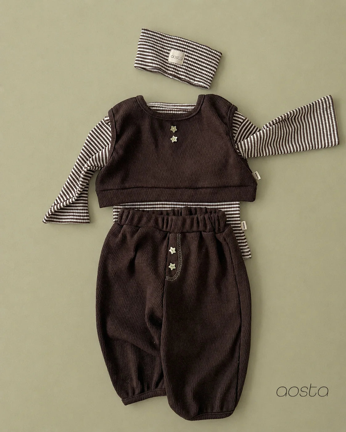 【秋のPRE-ODER 5%OFF】37.Star Candy Vest