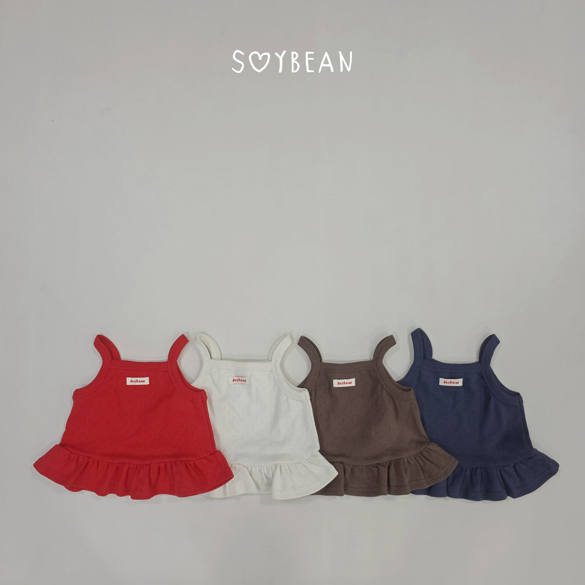 【秋のPRE-ODER 5%OFF】33.Frill Layered Sleeveless Top (5 Sizes)