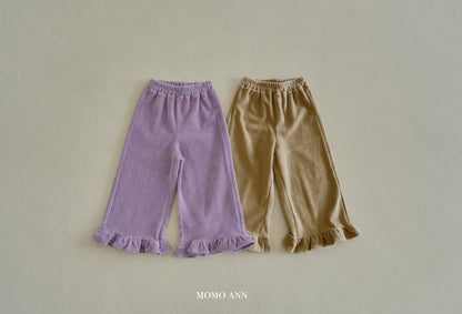 ［momoann］roa frill pants