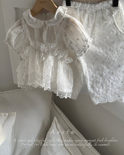 【PREORDER受付終了、ご希望はお問い合わせください。】61.Collar Blouse