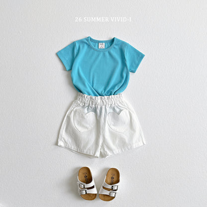 【PREORDER受付終了、ご希望はお問い合わせください。】71.Pastel Rib Tee