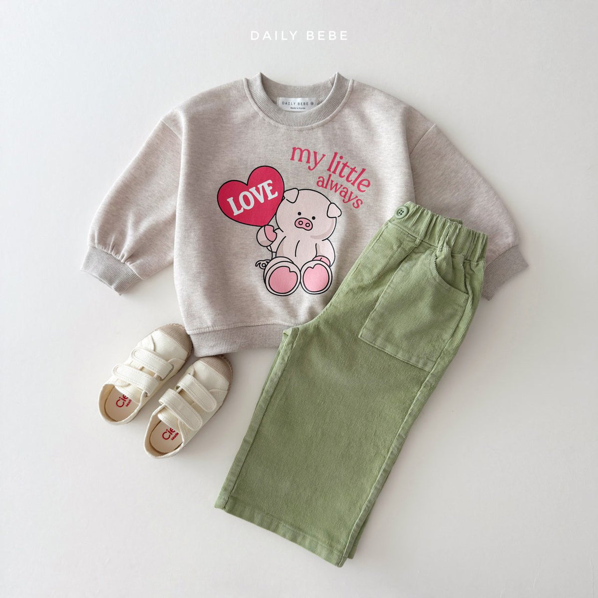【秋のPRE-ODER 5%OFF】23.My Little Sweatshirt