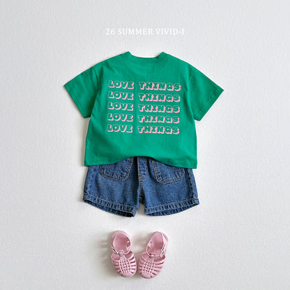 【PREORDER受付終了、ご希望はお問い合わせください。】57.Love Things ShortSleeve Tee