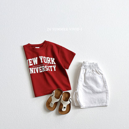 【PREORDER受付終了、ご希望はお問い合わせください。】14.Stitch Cotton Shorts